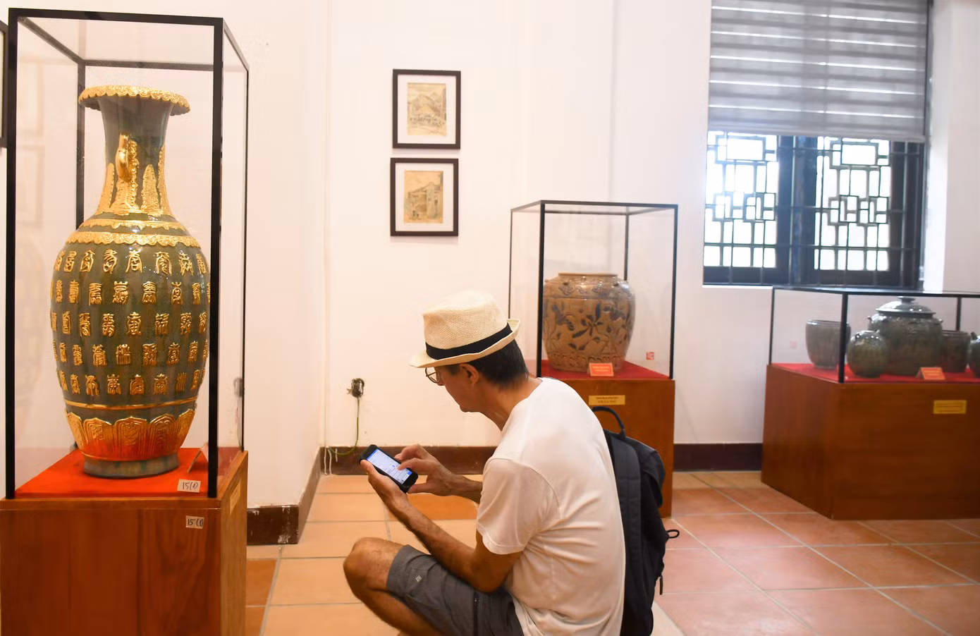 Những hiện vật gốm Chu Đậu có niên đại từ thế kỷ XV có kỹ thuật chế tác và hoa văn tinh xảo.