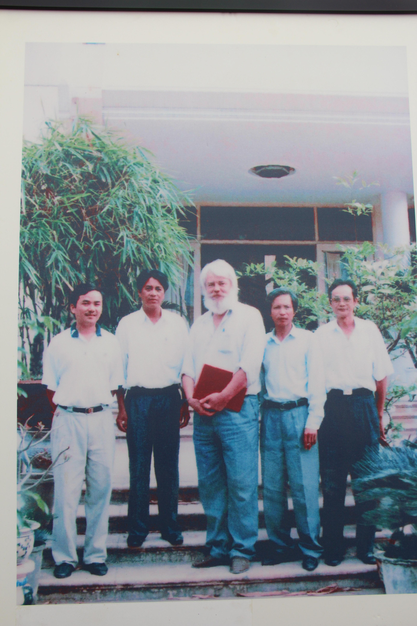 Hình ảnh của KTS Kazik trưng bày tại buổi lễ.