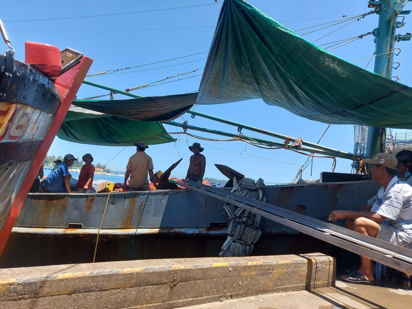 Nhưng việc vươn khơi quá khó khăn, khi giá dầu liên tục tăng, ngư trường thì cạn kiệt.