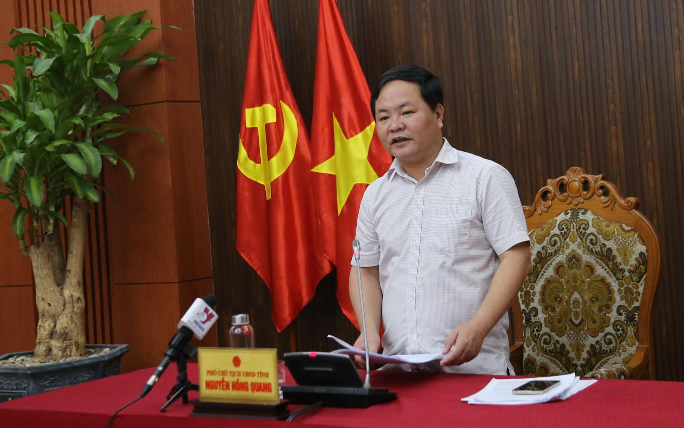 Ông Nguyễn Hồng Quang - Phó Chủ tịch UBND tỉnh Quảng Nam. Ảnh Hoài Văn Ông Nguyễn Hồng Quang - Phó Chủ tịch UBND tỉnh Quảng Nam. Ảnh Hoài Văn