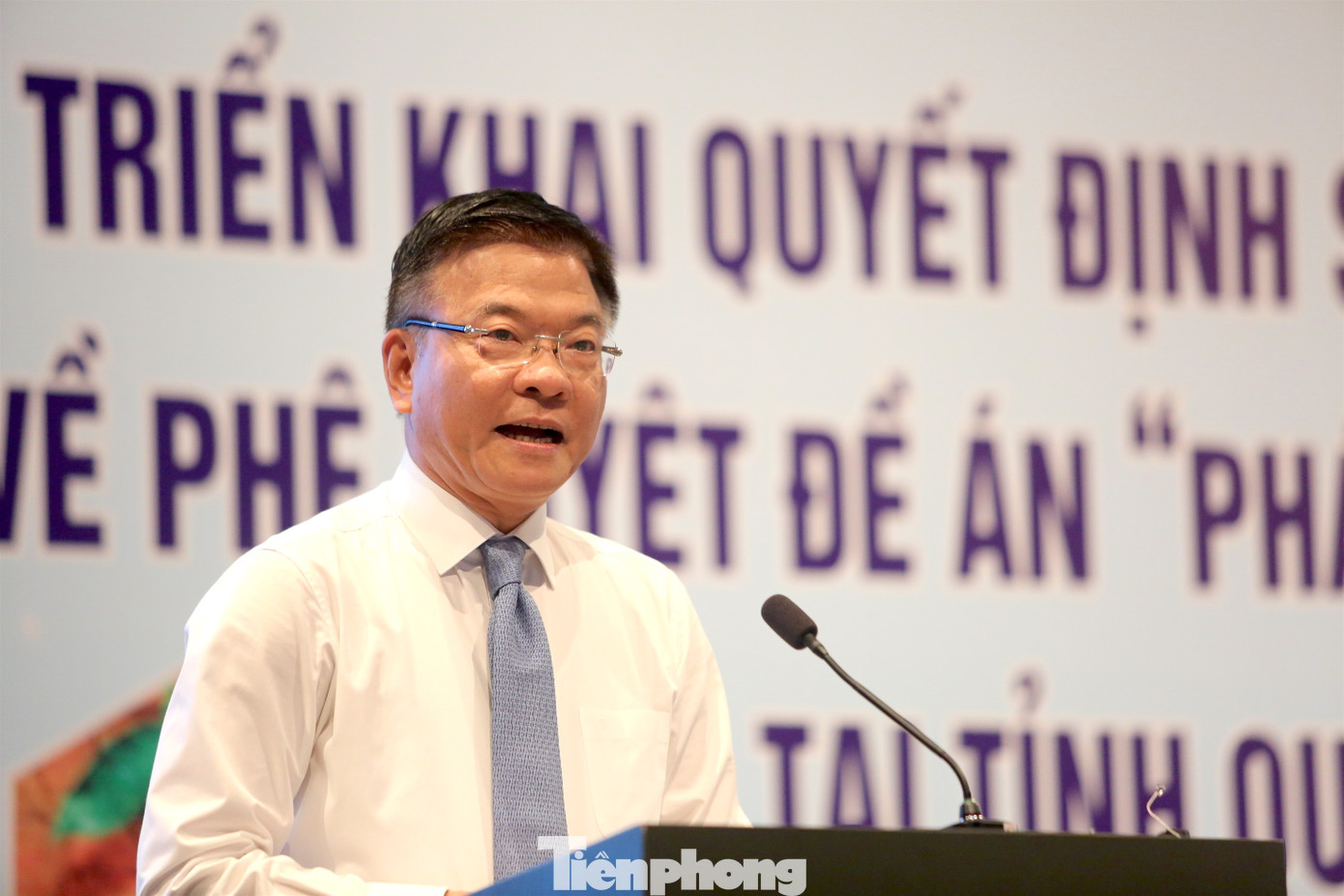 Phó Thủ tướng Lê Thành Long phát biểu tại hội nghị.