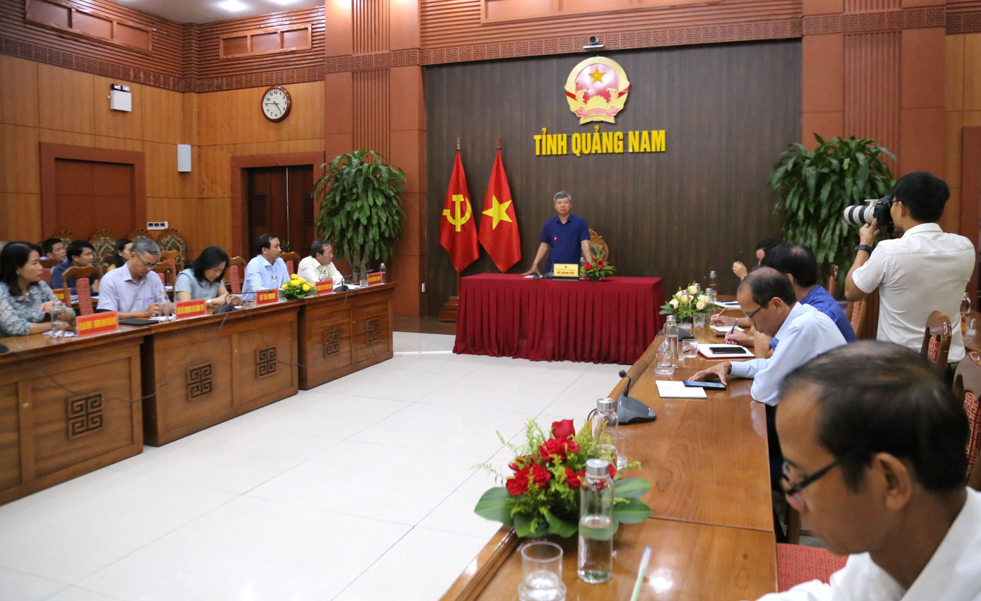 Quảng Nam họp báo thông tin tình hình KT-XH 6 tháng đầu năm và nhiệm vụ trọng tâm 6 tháng cuối năm.