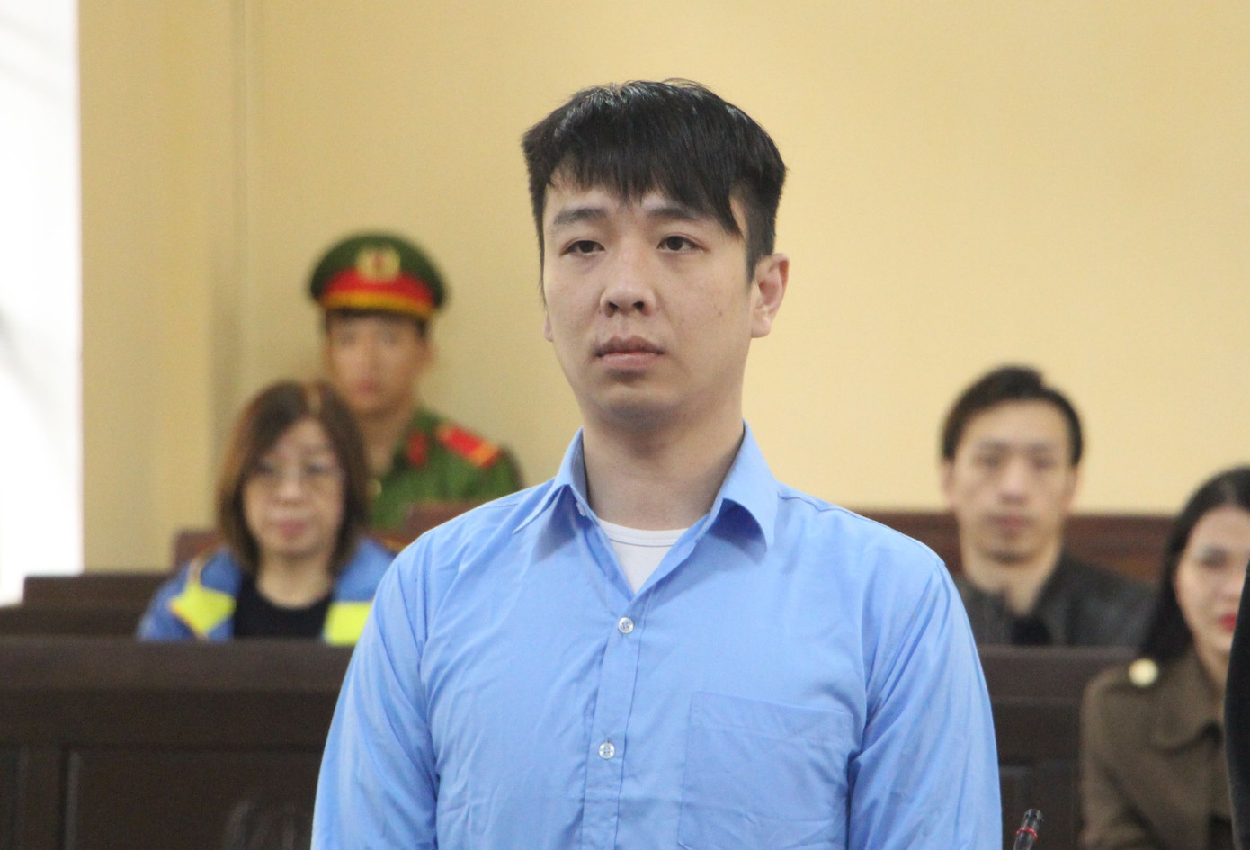 Bị cáo Chong Fu Kit tại toà. Bị cáo Chong Fu Kit tại toà.