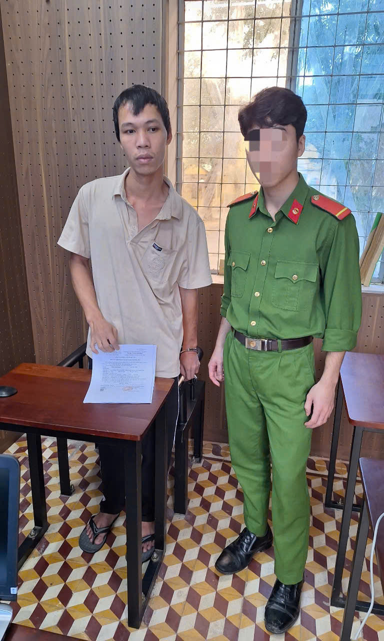 Đối tượng Đoàn Mai Khanh. Ảnh CA Đối tượng Đoàn Mai Khanh. Ảnh CA