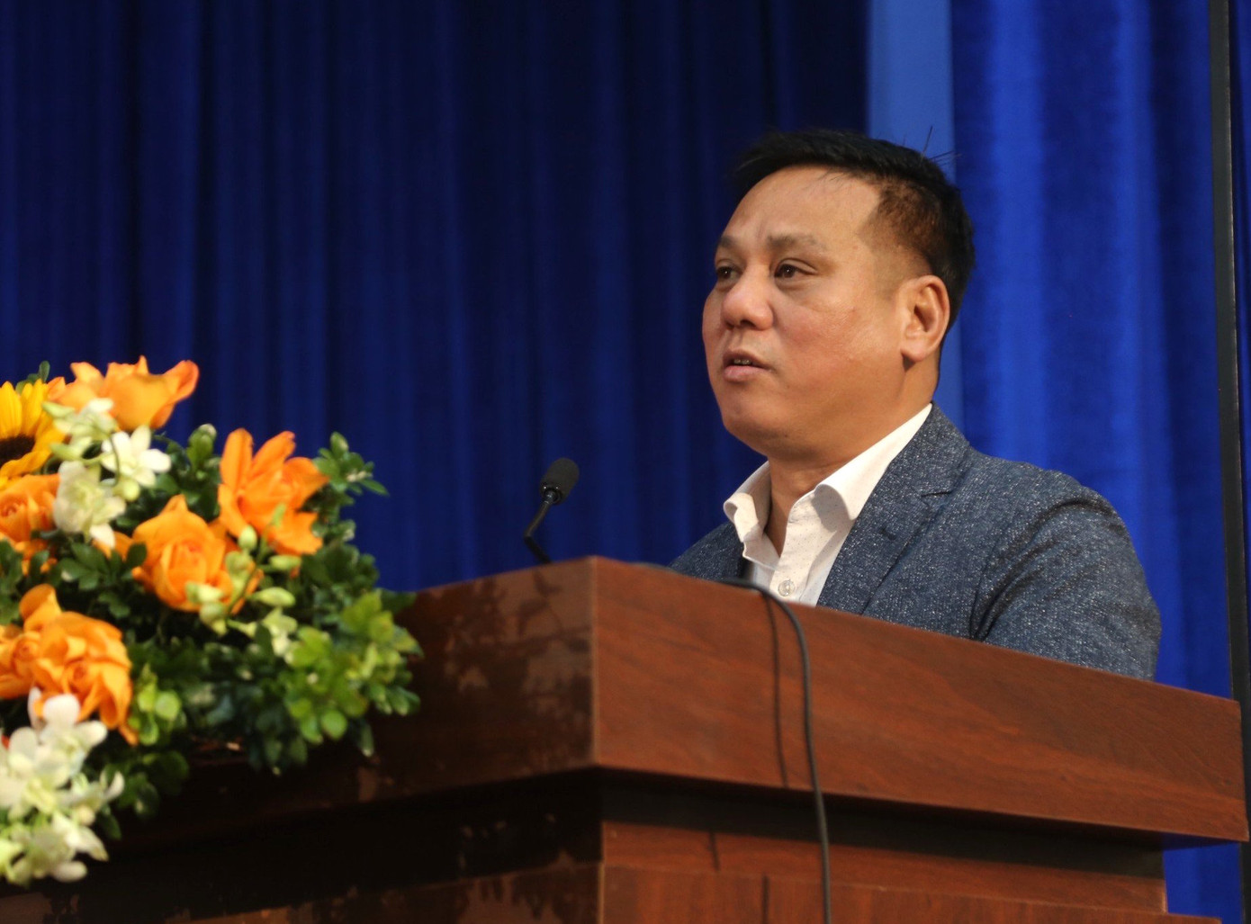 Ông Văn Bá Sơn - Phó Giám đốc Sở VH-TT & DL Quảng Nam. Ông Văn Bá Sơn - Phó Giám đốc Sở VH-TT & DL Quảng Nam.