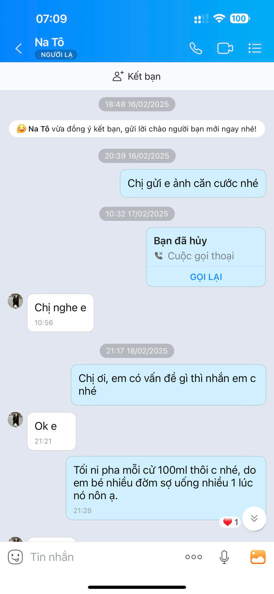 Câu chuyện tài khoản G.N chia sẻ cùng hình ảnh liên quan đến Tô Thị Ty Na thu hút đông đảo cộng đồng mạng quan tâm. Ảnh chụp màn hình