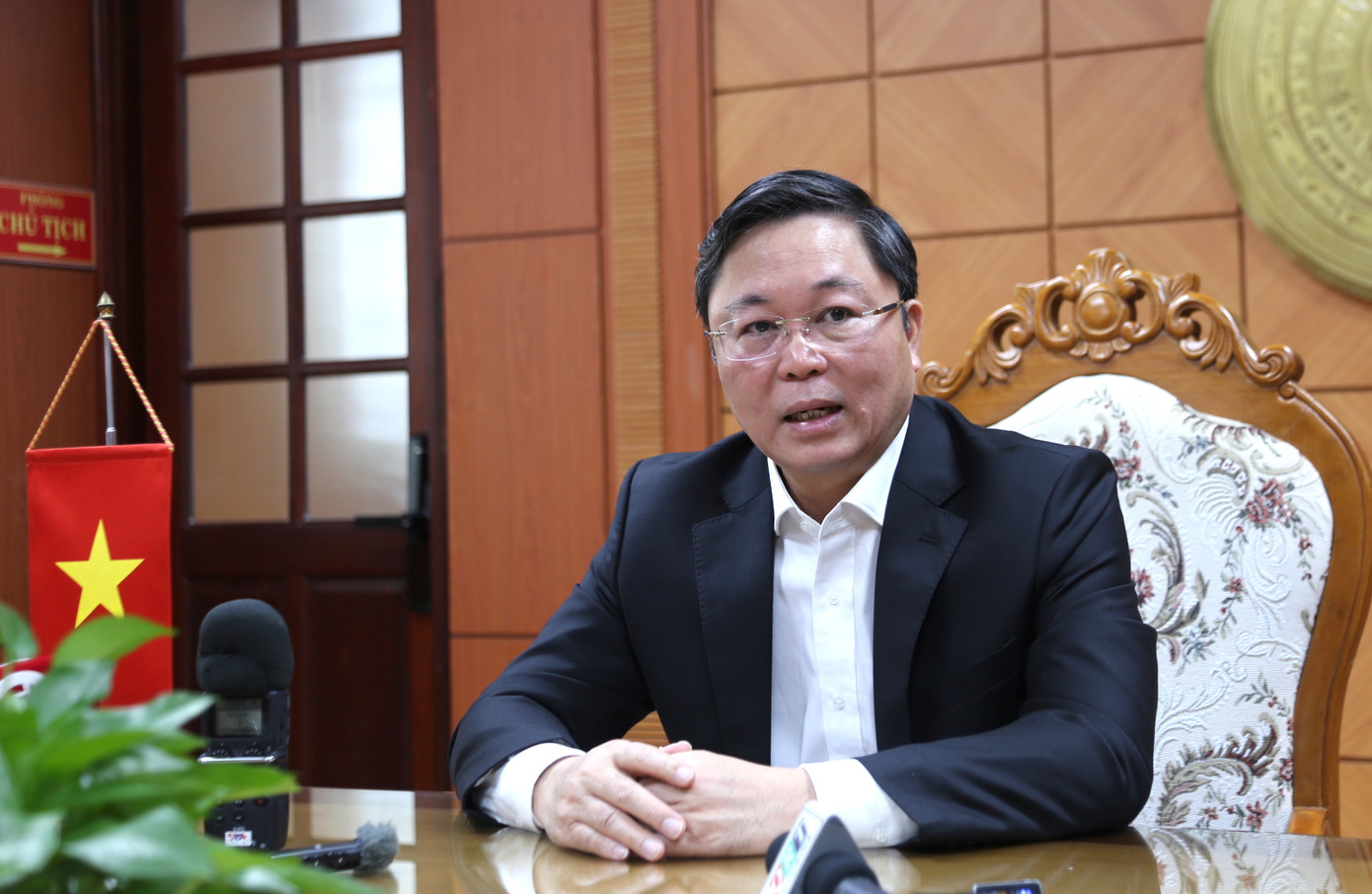 Ông Lê Trí Thanh, Chủ tịch UBND tỉnh Quảng Nam. Ảnh: Hoài Văn