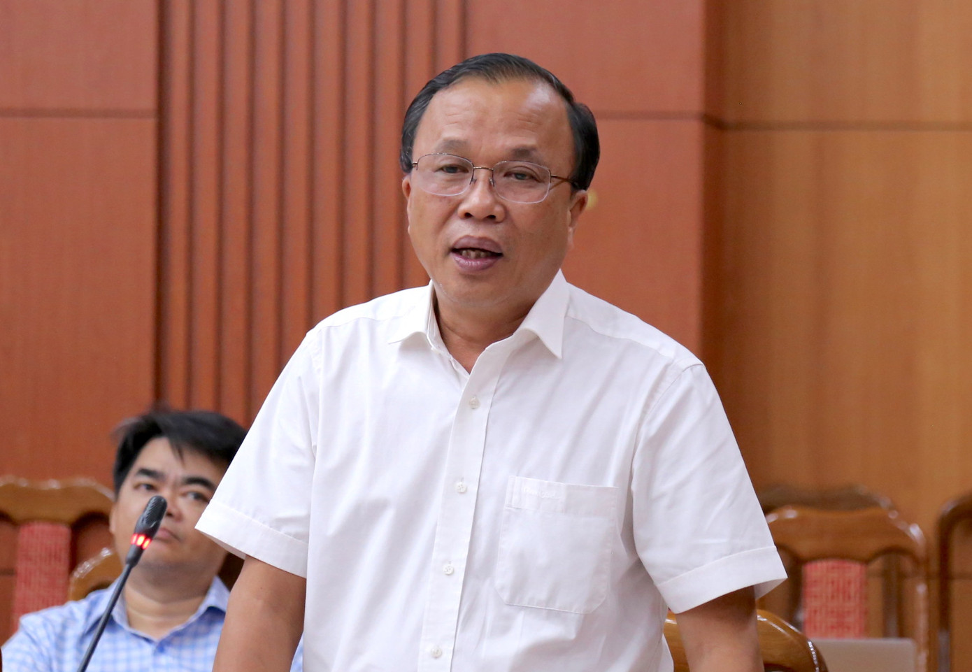 Ông Mai Văn Mười - Giám đốc Sở Y tế Quảng Nam.