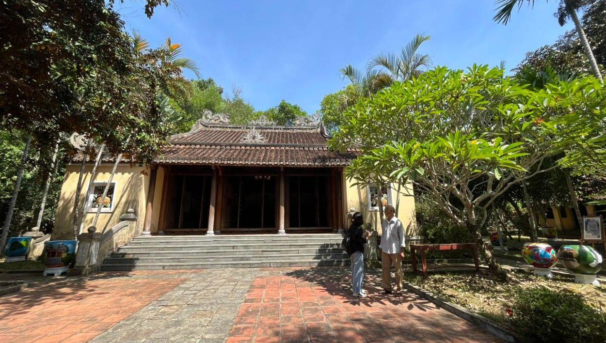 Nhà lưu niệm nhà yêu nước Phan Châu Trinh tại xã Tam Lộc, huyện Phú Ninh, tỉnh Quảng Nam.