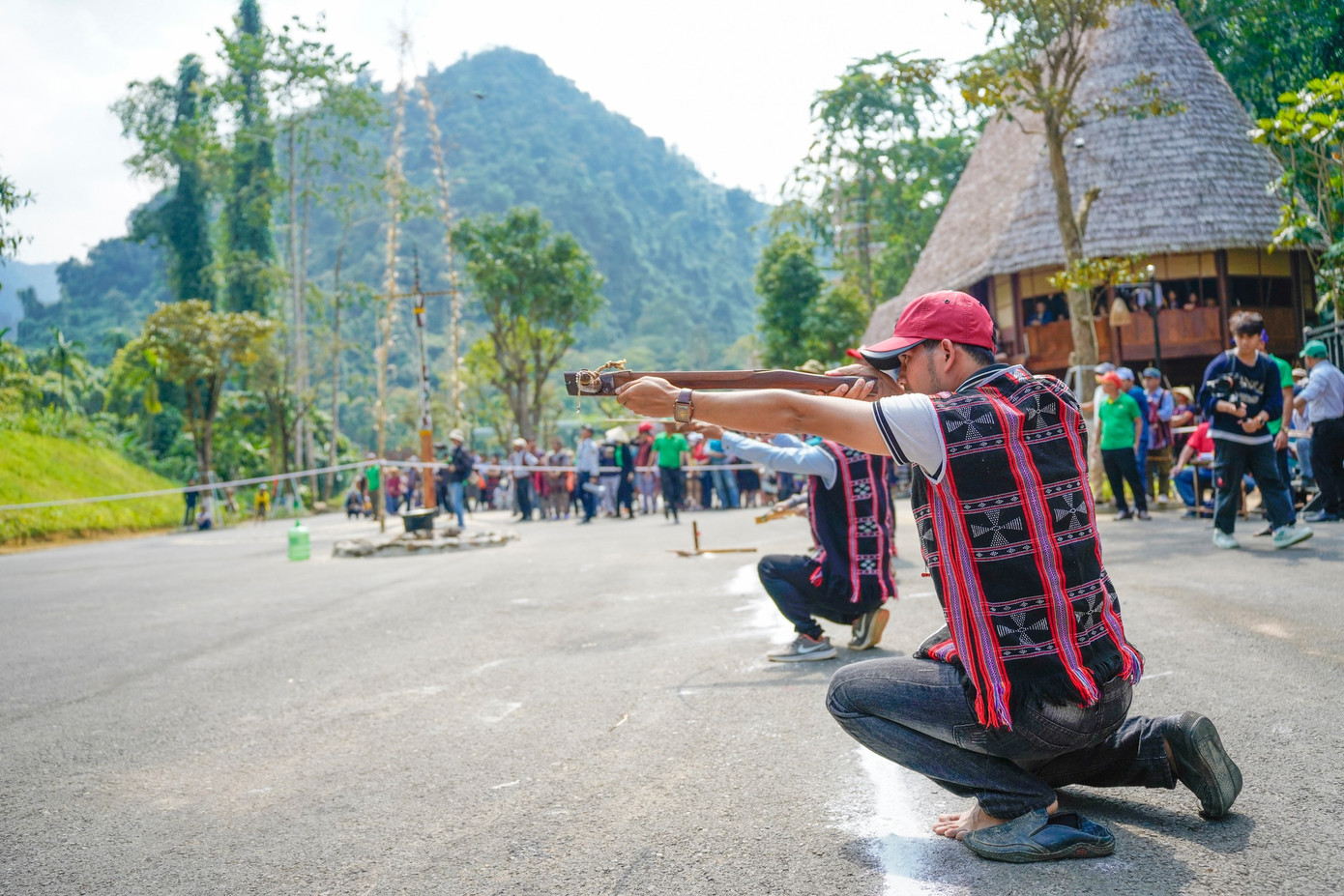 Trải nghiệm các hoạt động tại lễ hội.