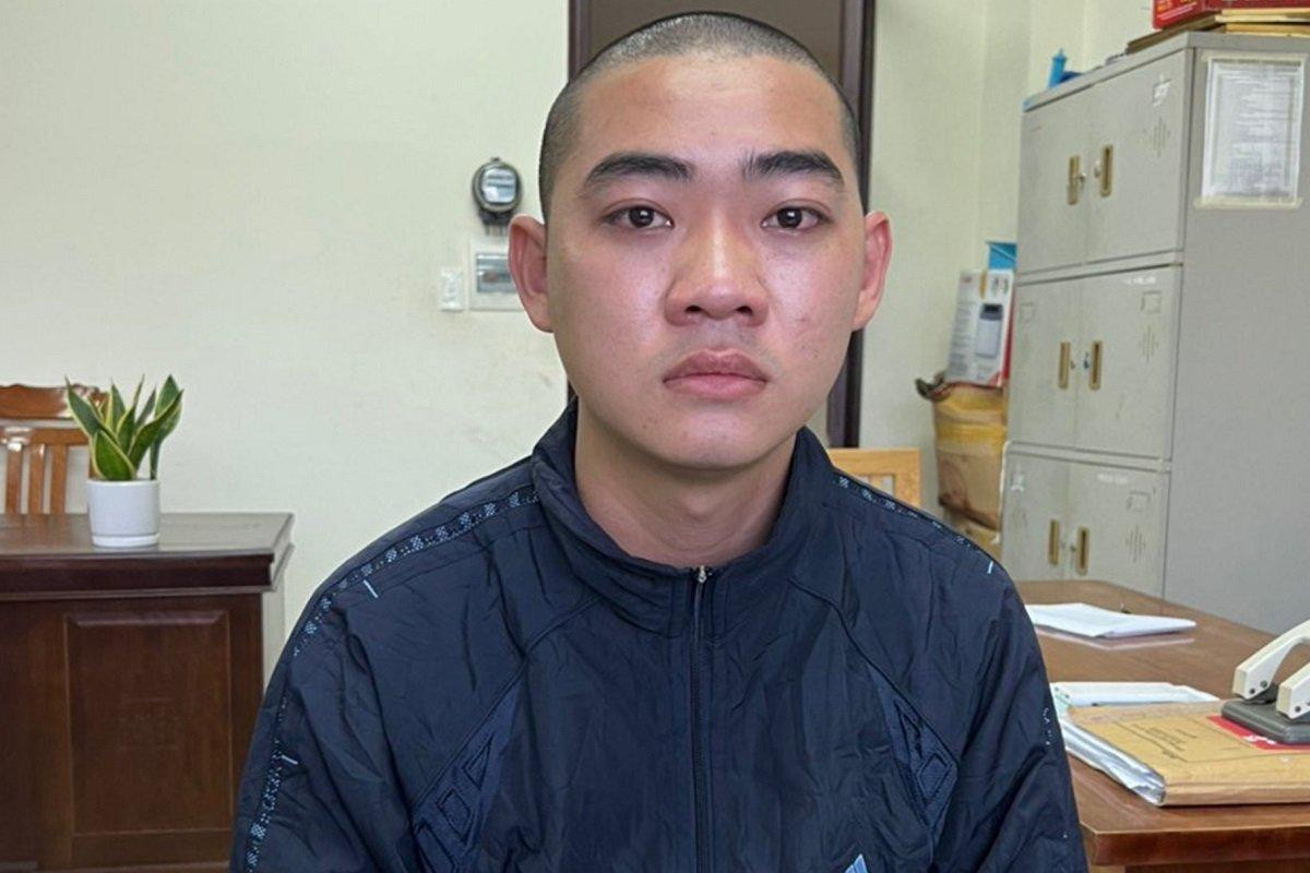 Đối tượng Trần Xuân Vũ. Ảnh CA Đối tượng Trần Xuân Vũ. Ảnh CA