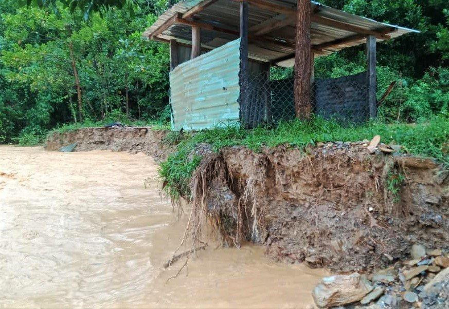 Lo ngại mưa lớn gây sạt lở tại vùng cao
