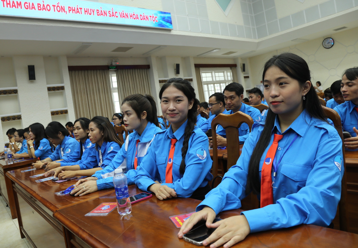 Các đại dự đại hội tiến hành hiệp thương chọn cử Uỷ ban Hội LHTN Việt Nam tỉnh Quảng Nam khóa VIII, nhiệm kỳ 2024 – 2029.