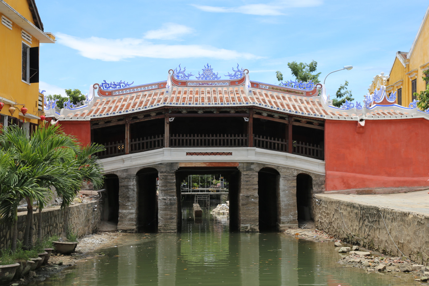 Di tích Chùa Cầu sau trùng tu. Ảnh: Hoài Văn. Di tích Chùa Cầu sau trùng tu. Ảnh: Hoài Văn.