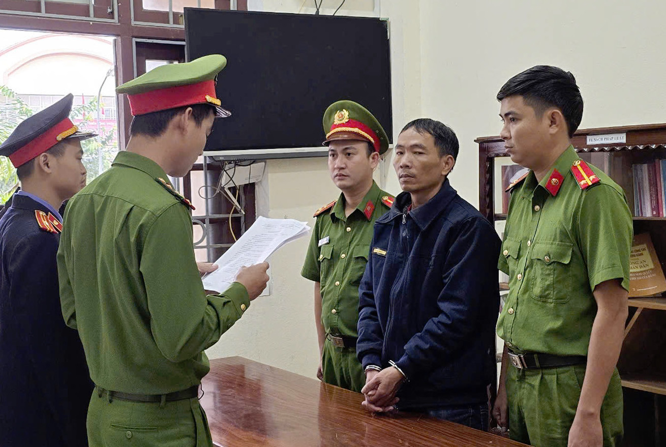 Đối tượng Nguyễn Phước Anh. Ảnh CA Đối tượng Nguyễn Phước Anh. Ảnh CA