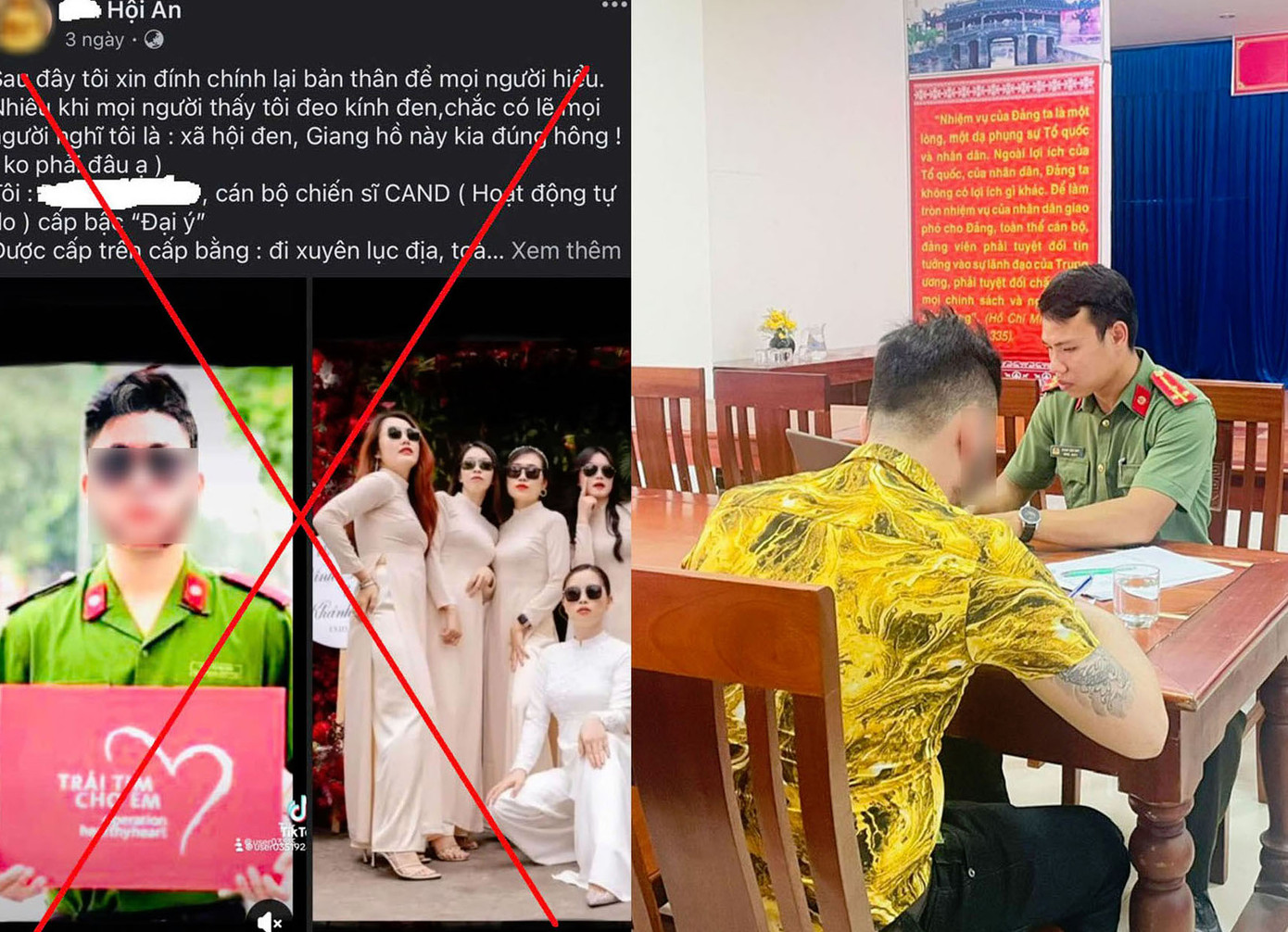 P. T. B bị xử phạt 7,5 triệu đồng. Ảnh CA P. T. B bị xử phạt 7,5 triệu đồng. Ảnh CA