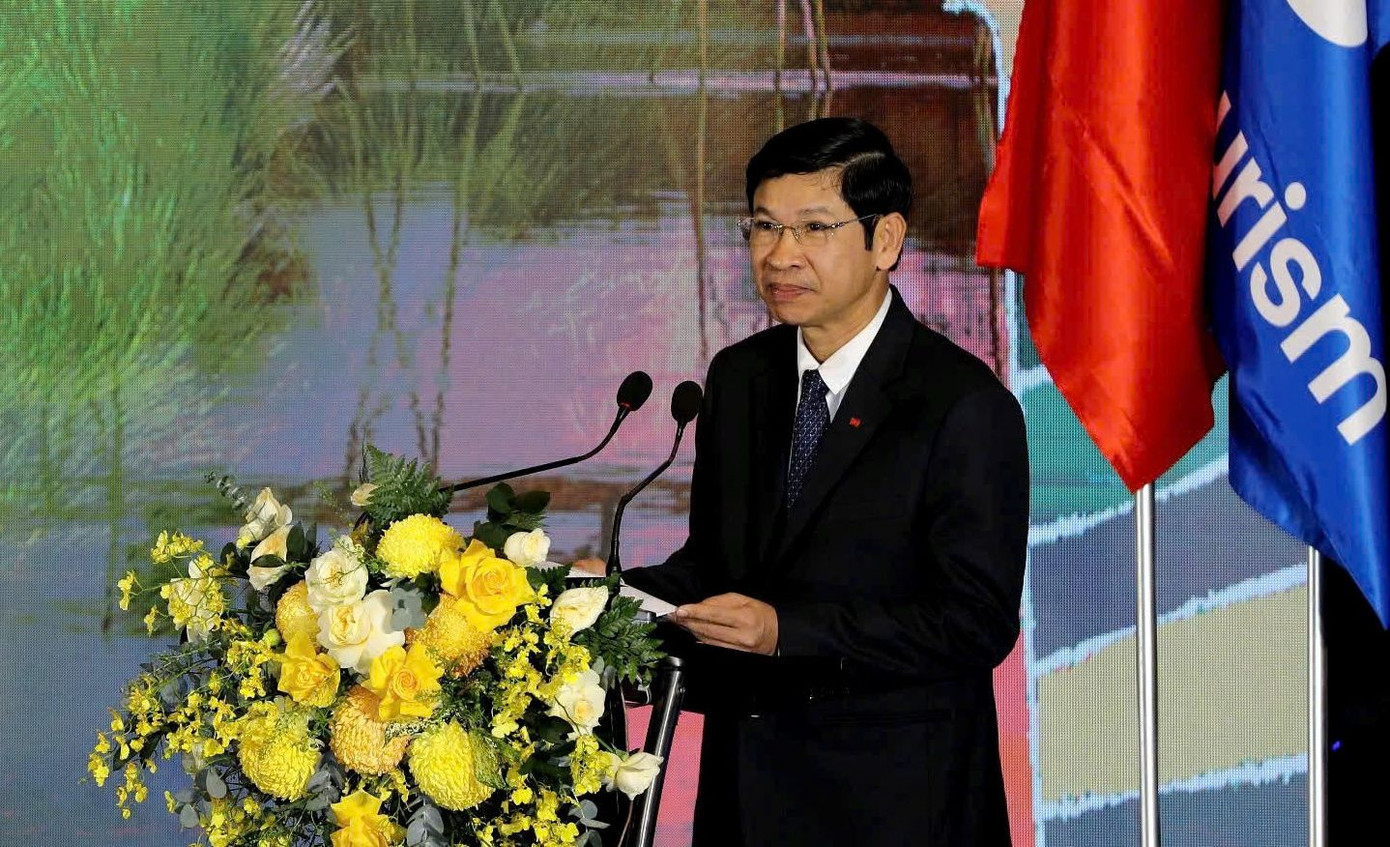 Thứ trưởng Bộ Văn hóa, Thể thao và Du lịch Hồ An Phong phát biểu tại hội nghị. Ảnh: Hoài Văn. Thứ trưởng Bộ Văn hóa, Thể thao và Du lịch Hồ An Phong phát biểu tại hội nghị. Ảnh: Hoài Văn.