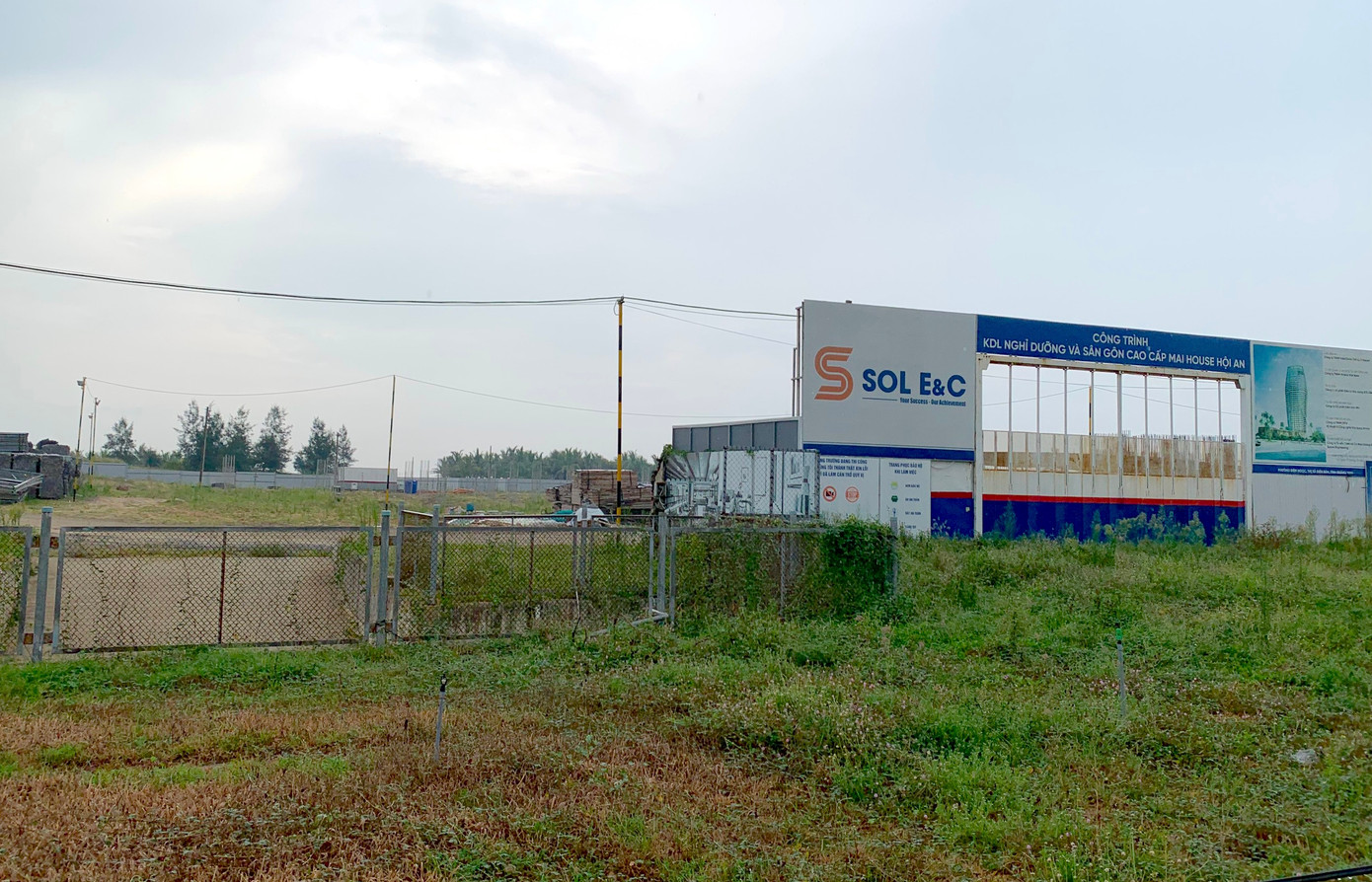 Dự án Khu du lịch nghỉ dưỡng và sân golf cao cấp Mai House Hội An tại phường Điện Ngọc, thị xã Điện Bàn, Quảng Nam. Ảnh: HV. Dự án Khu du lịch nghỉ dưỡng và sân golf cao cấp Mai House Hội An tại phường Điện Ngọc, thị xã Điện Bàn, Quảng Nam. Ảnh: HV.