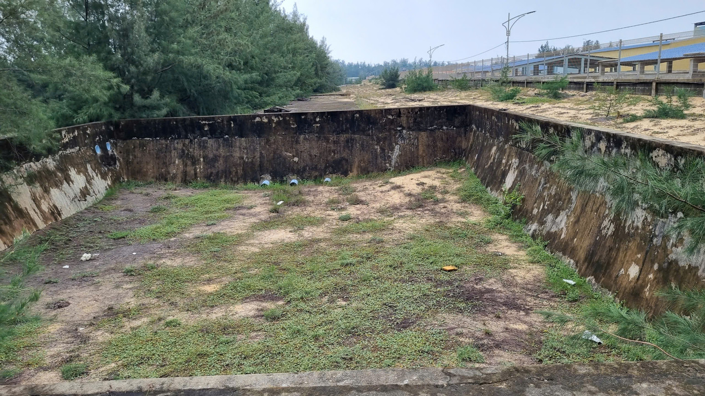 Trạm xử lý nước thải ‘phơi sương’ trong thời gian dài. Trạm xử lý nước thải ‘phơi sương’ trong thời gian dài.