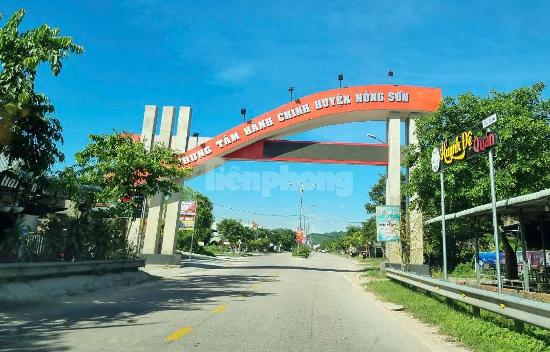 Quảng Nam nhập toàn bộ diện tích và dân số huyện Nông Sơn vào huyện Quế Sơn từ ngày 1/1/2025.