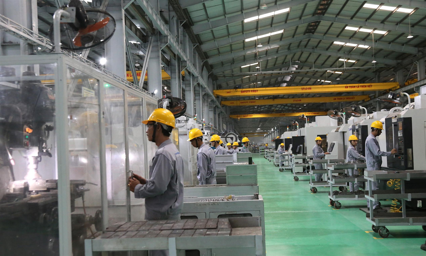 THACO mạnh tay đầu tư vào công nghiệp phụ trợ. Ảnh Hoài Văn