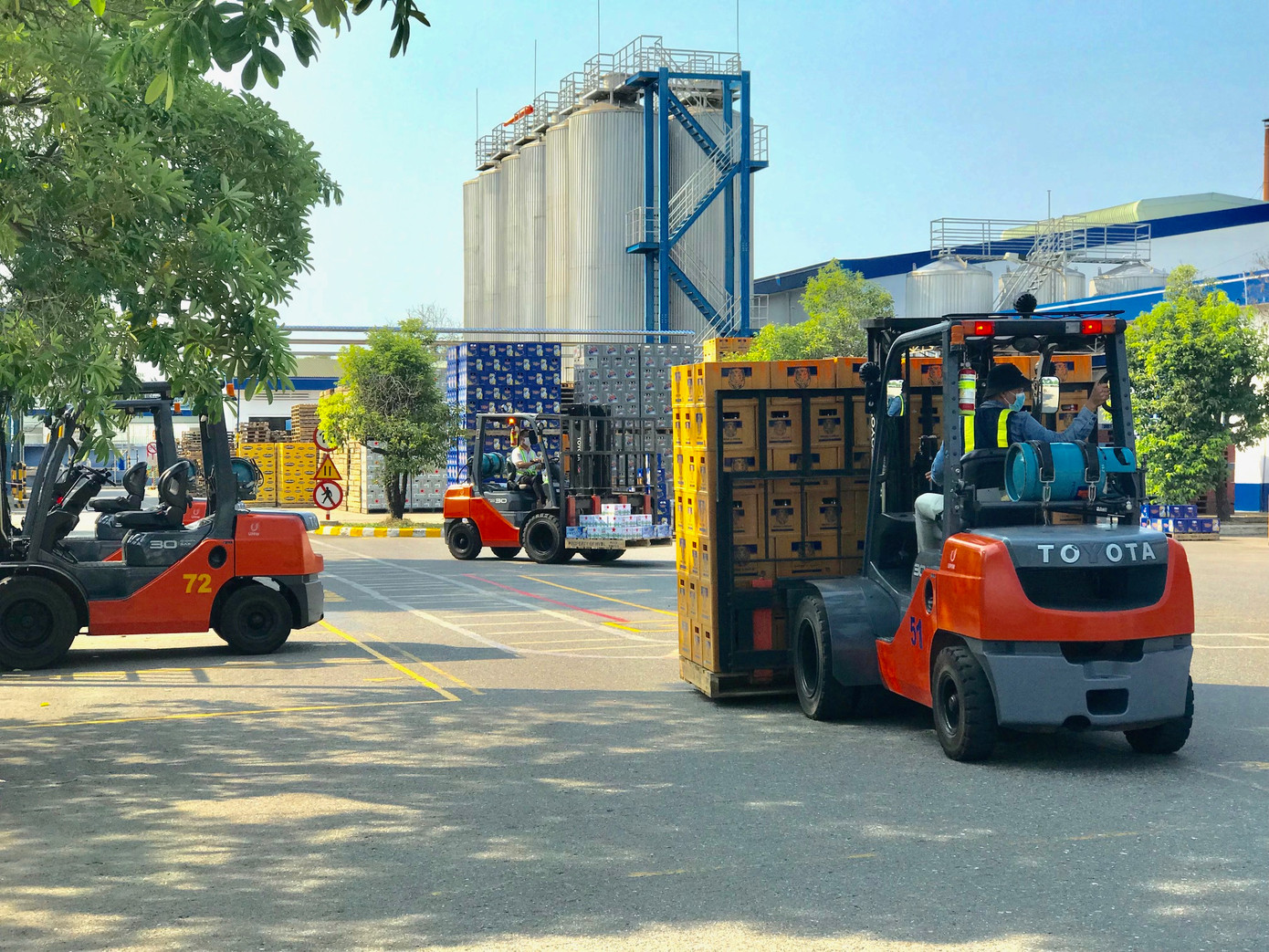 Nhà máy bia Heineken Quảng Nam. Ảnh Q.T.