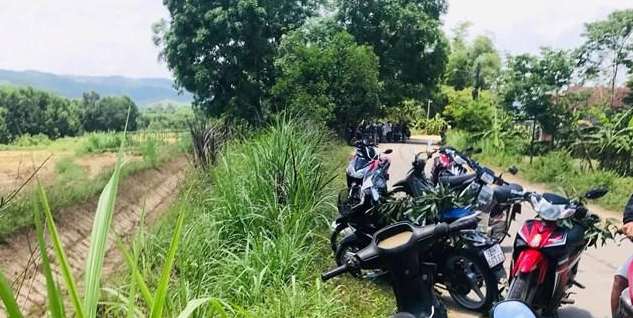 Hiện trường vụ việc.