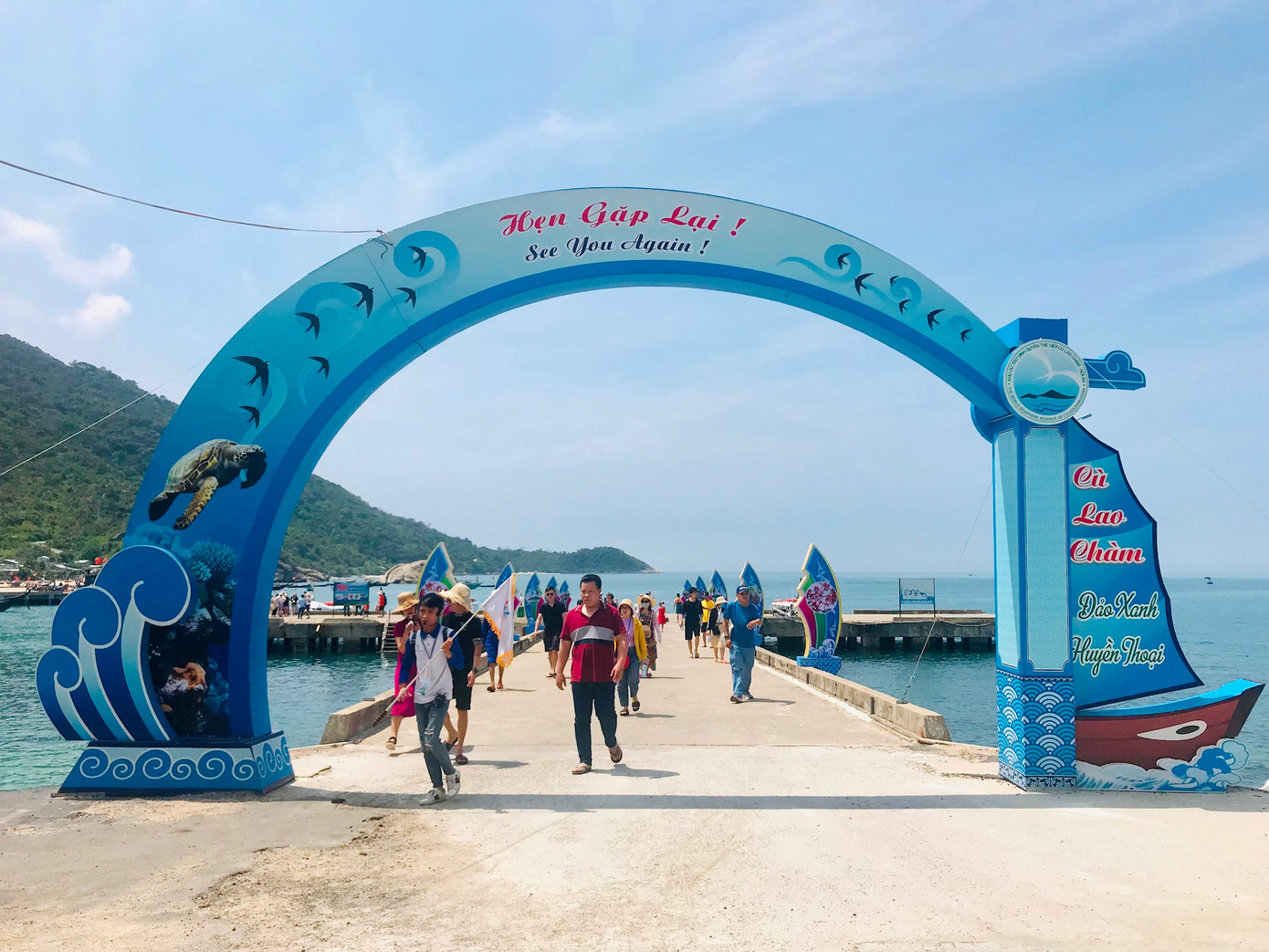 Cù Lao Chàm - Hội An trở thành điểm đến hấp dẫn du khách.