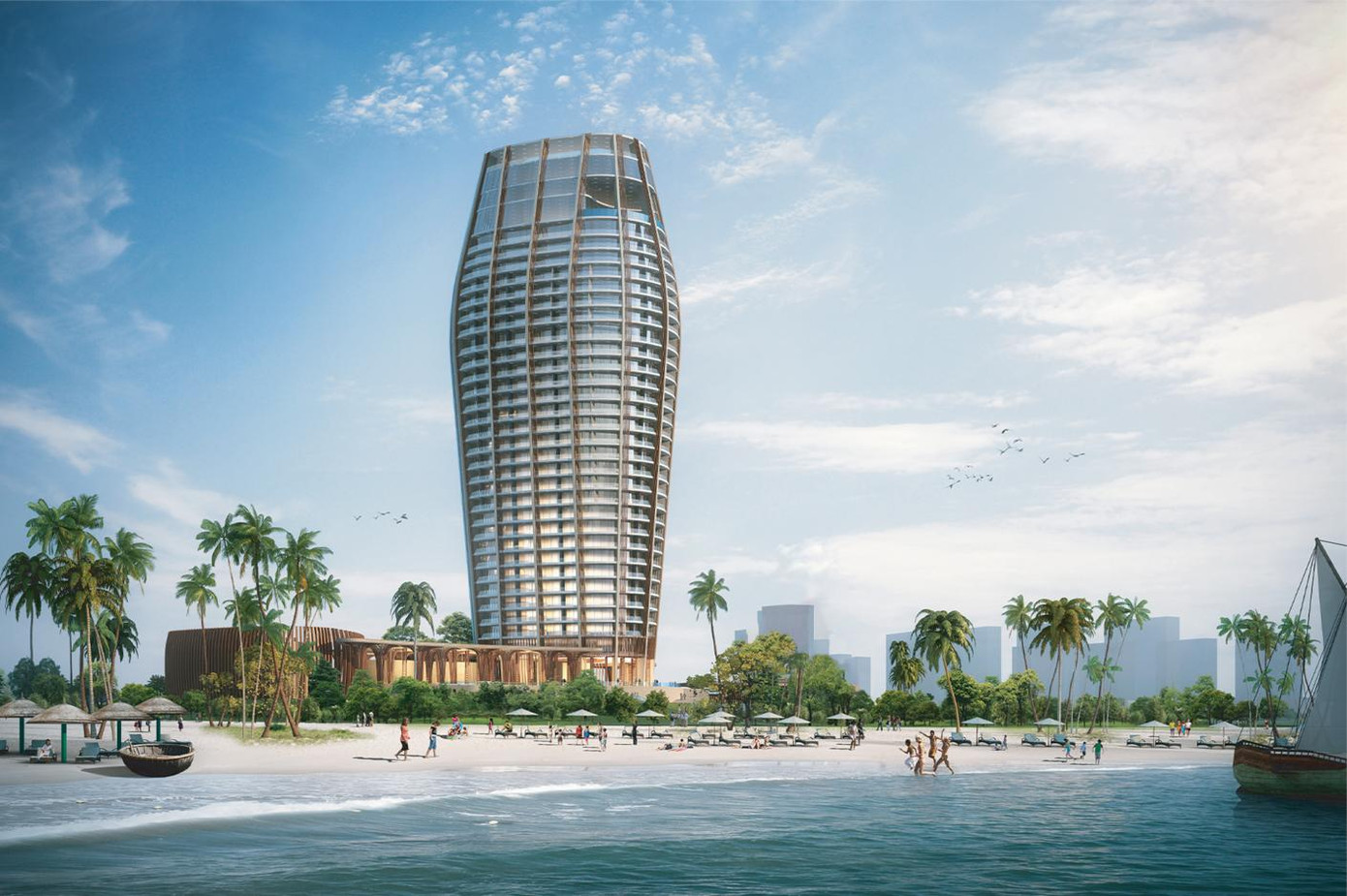 Phối cảnh Dự án Khu du lịch nghỉ dưỡng và sân golf cao cấp Mai House Hội An - ảnh internet.