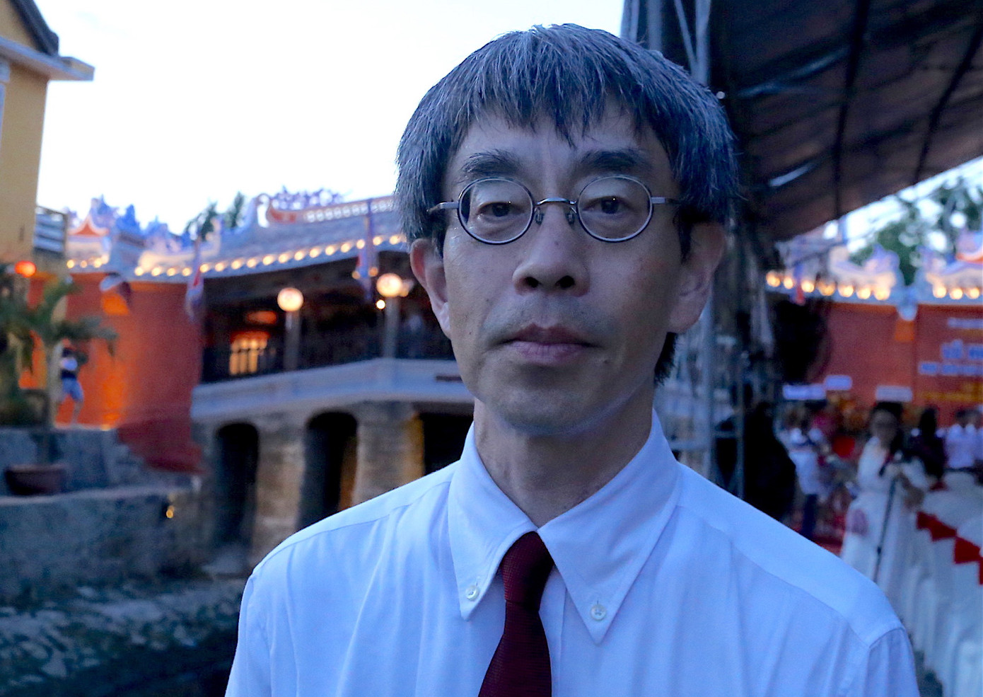 Ông Yamashita Shinichiro - Ủy viên hội đồng về Di sản Văn hóa, Tổng Cục Văn hóa Nhật Bản. Ảnh: Hoài Văn. Ông Yamashita Shinichiro - Ủy viên hội đồng về Di sản Văn hóa, Tổng Cục Văn hóa Nhật Bản. Ảnh: Hoài Văn.