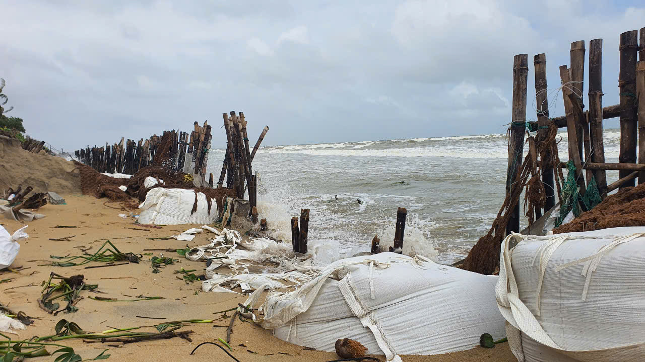 Chủ tịch UBND phường Cẩm An Đinh Dũng cho biết, đã gửi văn bản tới chính quyền thành phố Hội An đề xuất hỗ trợ kinh phí, vật tư khắc phục sạt lở. Theo đó, đề nghị hỗ trợ 10.000 bao cát để kè chắn sóng và khoảng 100 triệu đồng để tổ chức khắc phục bước đầu. Đồng thời, cho phép địa phương tổ chức dùng cát trên địa bàn phường để thực hiện kè bao cát chắn sóng.