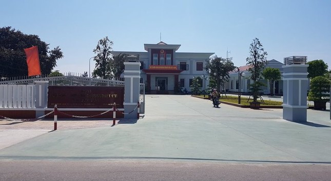 Trụ sở UBND xã Duy Hải, nơi ông Thống công tác.