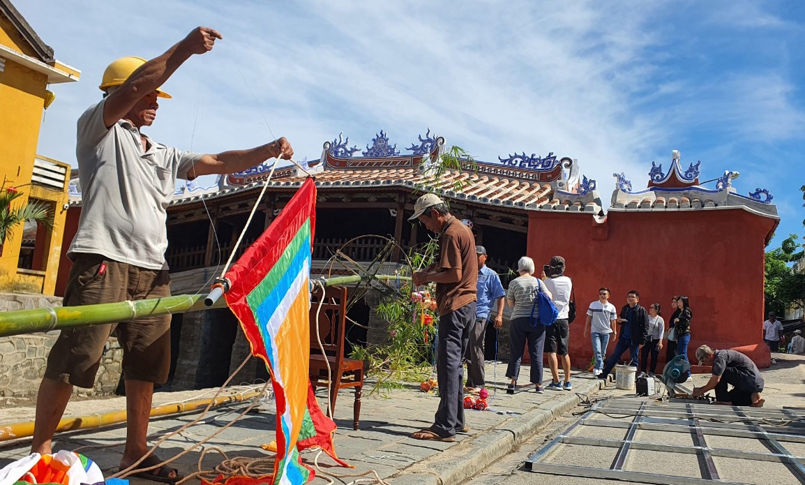 Công tác chuẩn bị cho lễ khánh thành được khẩn trương chuẩn bị từ những ngày gần đây.