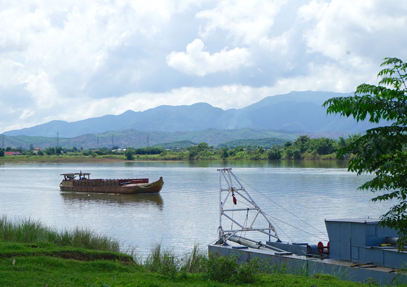 Khu vực điểm mỏ cát Điện Thọ, TX Điện Bàn, Quảng Nam.