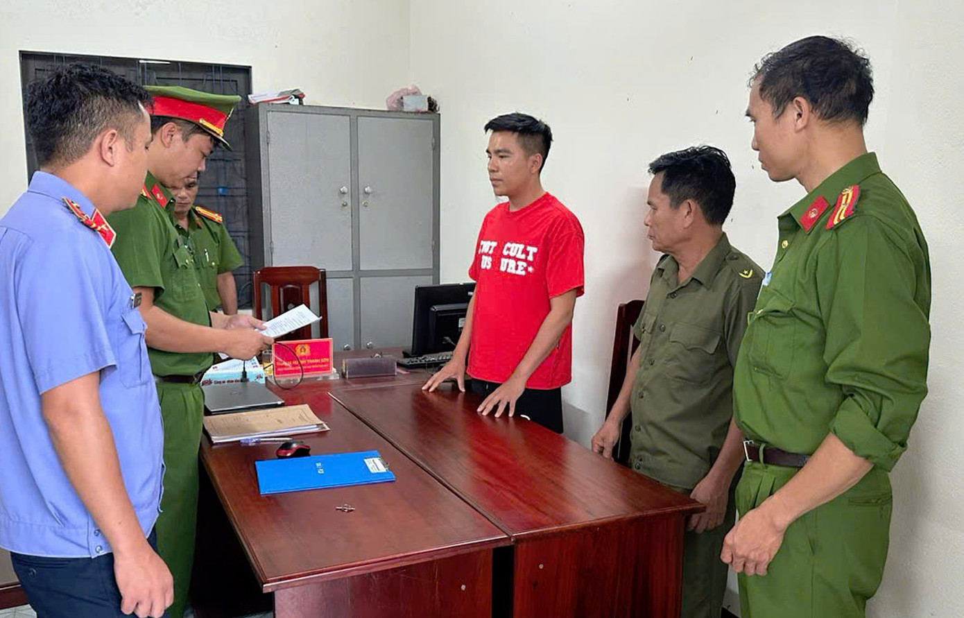 Công an khởi tố, bắt tạm giam Mai Văn Dưỡng. Ảnh CA Công an khởi tố, bắt tạm giam Mai Văn Dưỡng. Ảnh CA