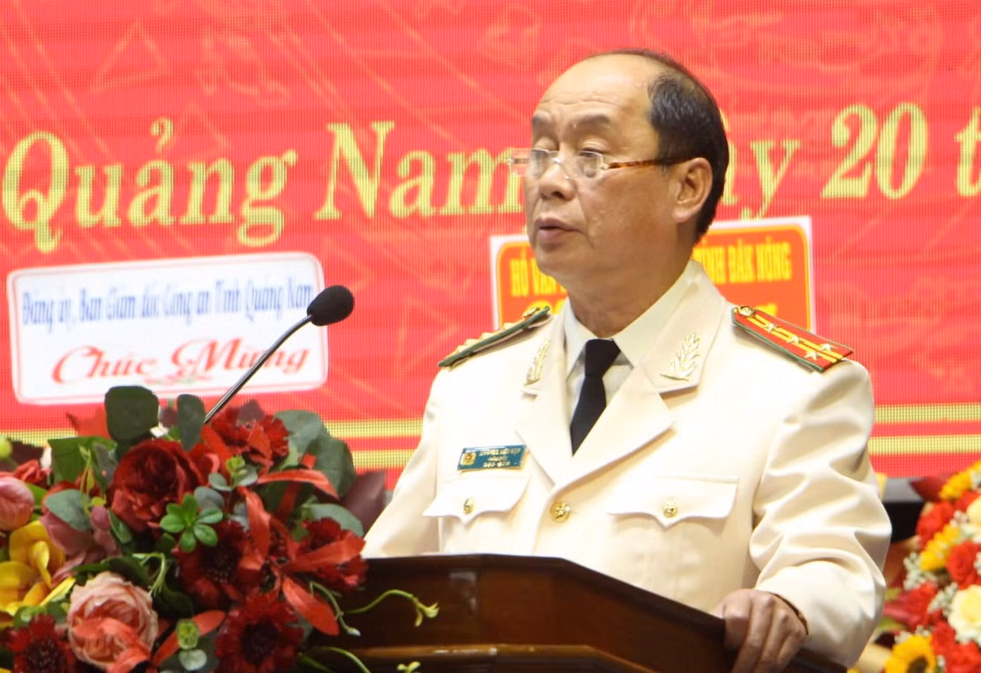 Đại tá Nguyễn Hữu Hợp, tân Giám đốc Công an tỉnh Quảng Nam. Ảnh: Hoài Văn
