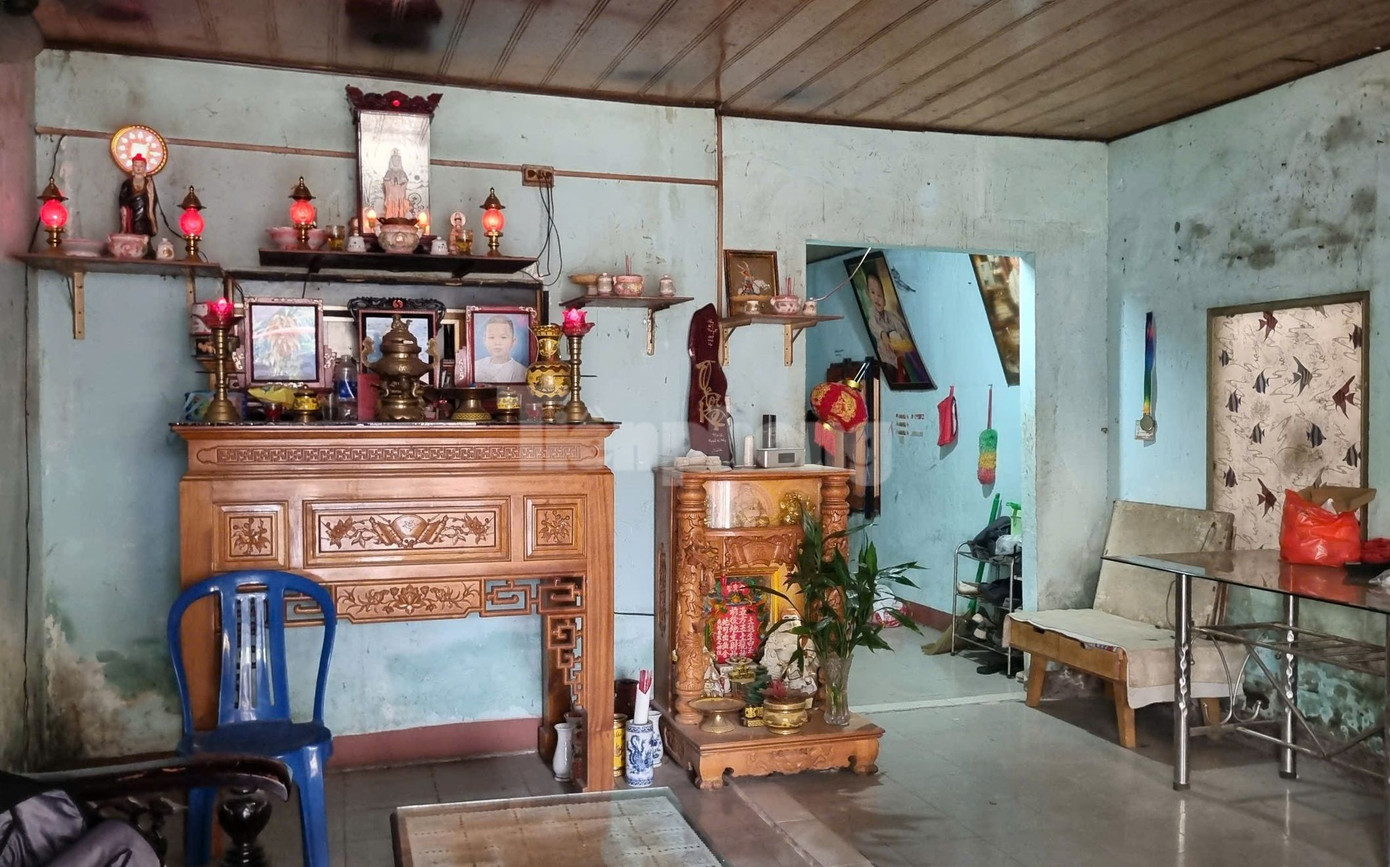 Ngôi nhà nơi Tô Thị Ty Na từng sinh sống cùng các con. Ảnh: Hoài Văn