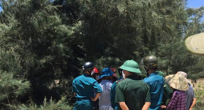 Hiện trường sự việc. Ảnh FB Hiện trường sự việc. Ảnh FB