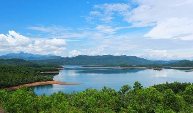 Hồ Phú Ninh. Ảnh CTV