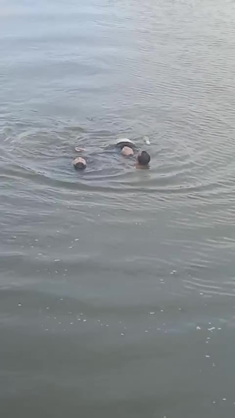 Hai người đàn ông ở Quảng Nam nhảy xuống sông kịp cứu người phụ nữ chới với giữa dòng nước. Hai người đàn ông ở Quảng Nam nhảy xuống sông kịp cứu người phụ nữ chới với giữa dòng nước.