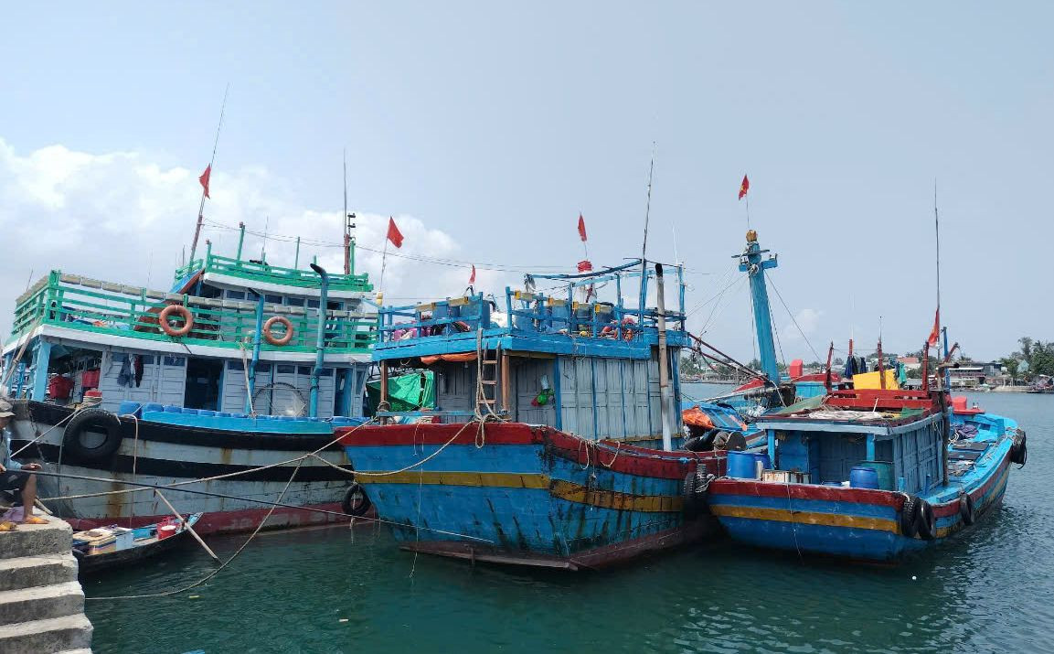 Tỉnh Quảng Nam cấm biển từ 10h sáng nay.