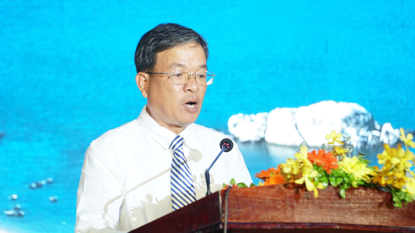 Ông Nguyễn Thế Hùng - Phó Chủ tịch UBND TP. Hội An phát biểu tại chương trình.