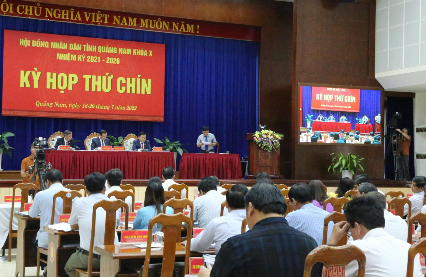 Phiên chất vấn HĐND tỉnh Quảng Nam.