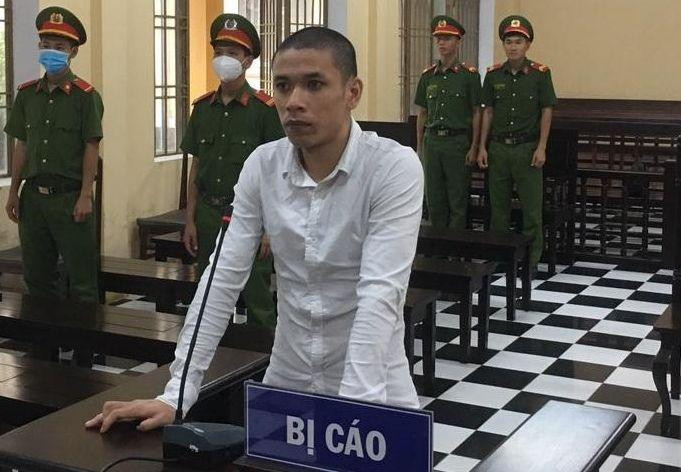 Bị cáo Lê Ngọc Thanh Sang tại tòa. Ảnh CTV