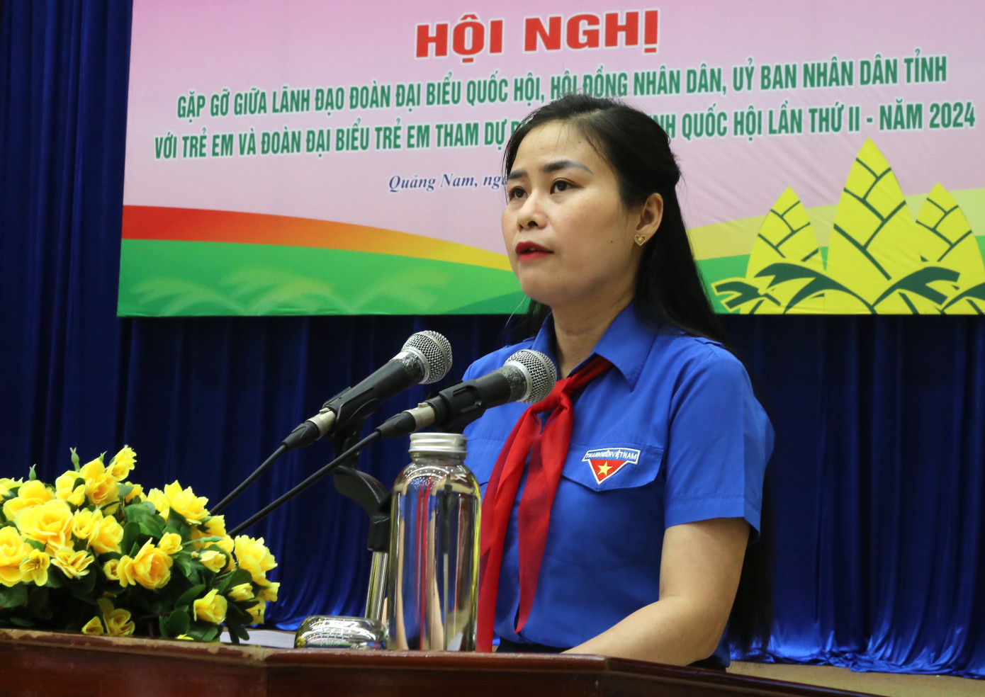 Chị Đặng Thị Bảo Trinh – Phó Bí thư Tỉnh Đoàn, Chủ tịch Hội đồng Đội tỉnh Quảng Nam. Chị Đặng Thị Bảo Trinh – Phó Bí thư Tỉnh Đoàn, Chủ tịch Hội đồng Đội tỉnh Quảng Nam.