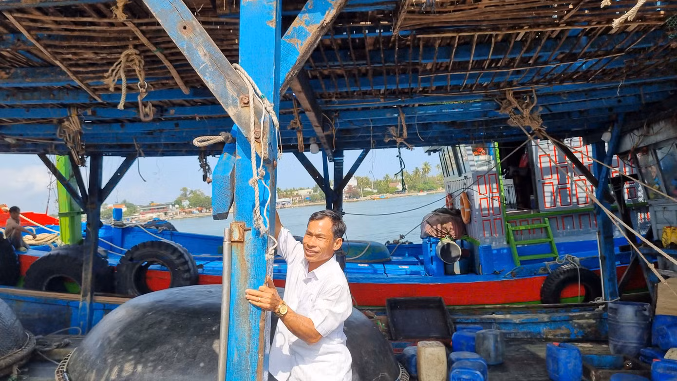 Sau những ngày cùng gia đình đón ăn Tết sum vầy, ngư dân hào hứng với chuyến đi biển đầu năm mới.