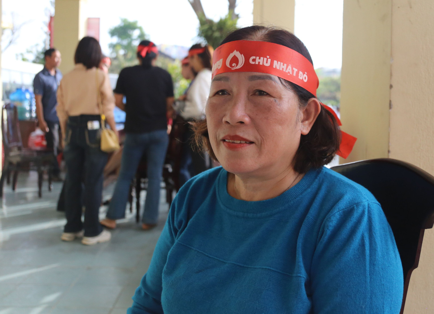 Bà Huỳnh Thị An có 51 lần hiến máu tình nguyện, là chủ nhiệm CLB Gia đình hiến máu nhân đạo. Bà Huỳnh Thị An có 51 lần hiến máu tình nguyện, là chủ nhiệm CLB Gia đình hiến máu nhân đạo.