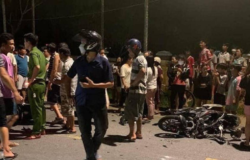 Hiện trường vụ tai nạn. Ảnh CTV Hiện trường vụ tai nạn. Ảnh CTV