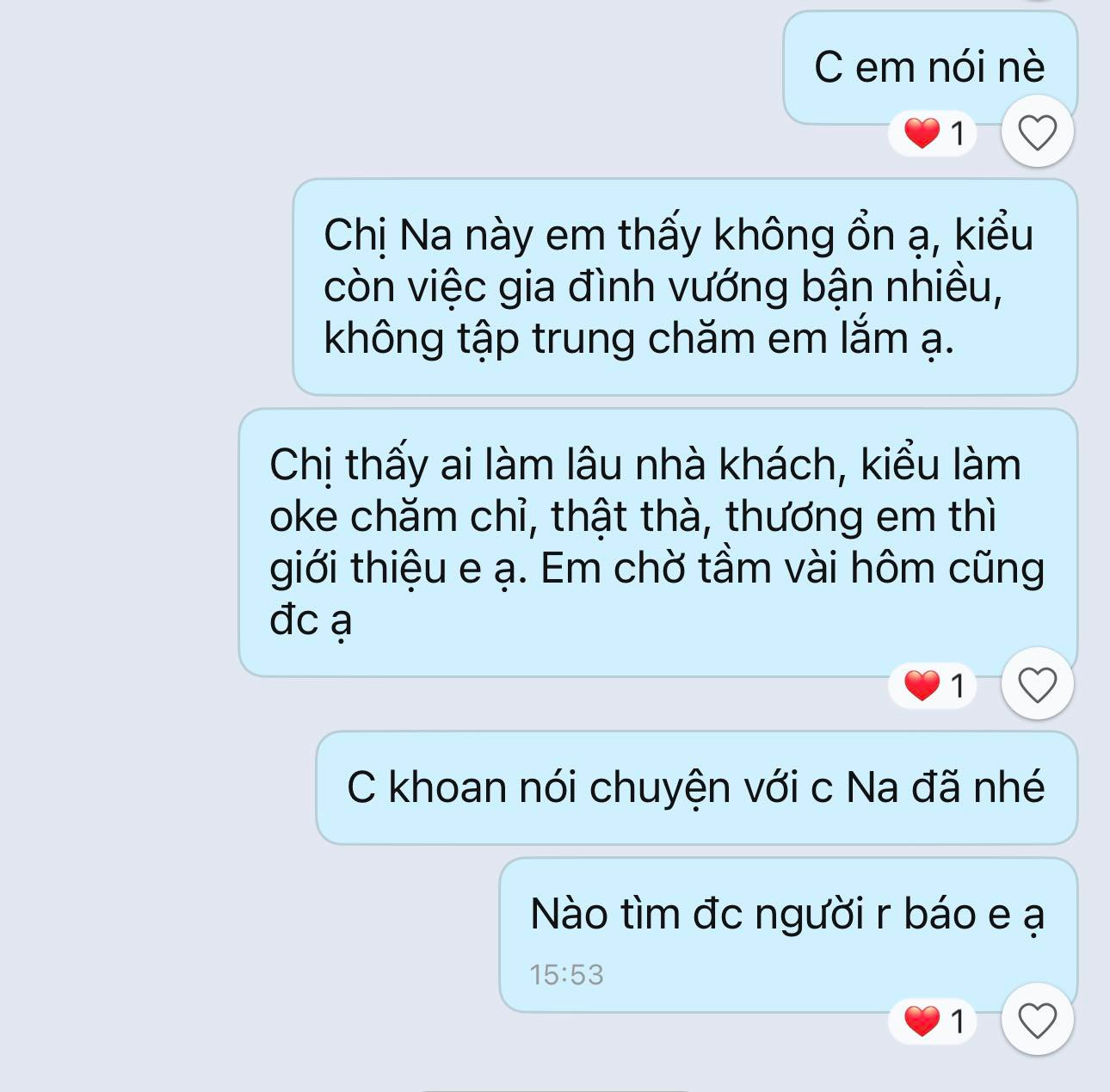 Câu chuyện tài khoản G.N chia sẻ cùng hình ảnh liên quan đến Tô Thị Ty Na thu hút đông đảo cộng đồng mạng quan tâm. Ảnh chụp màn hình