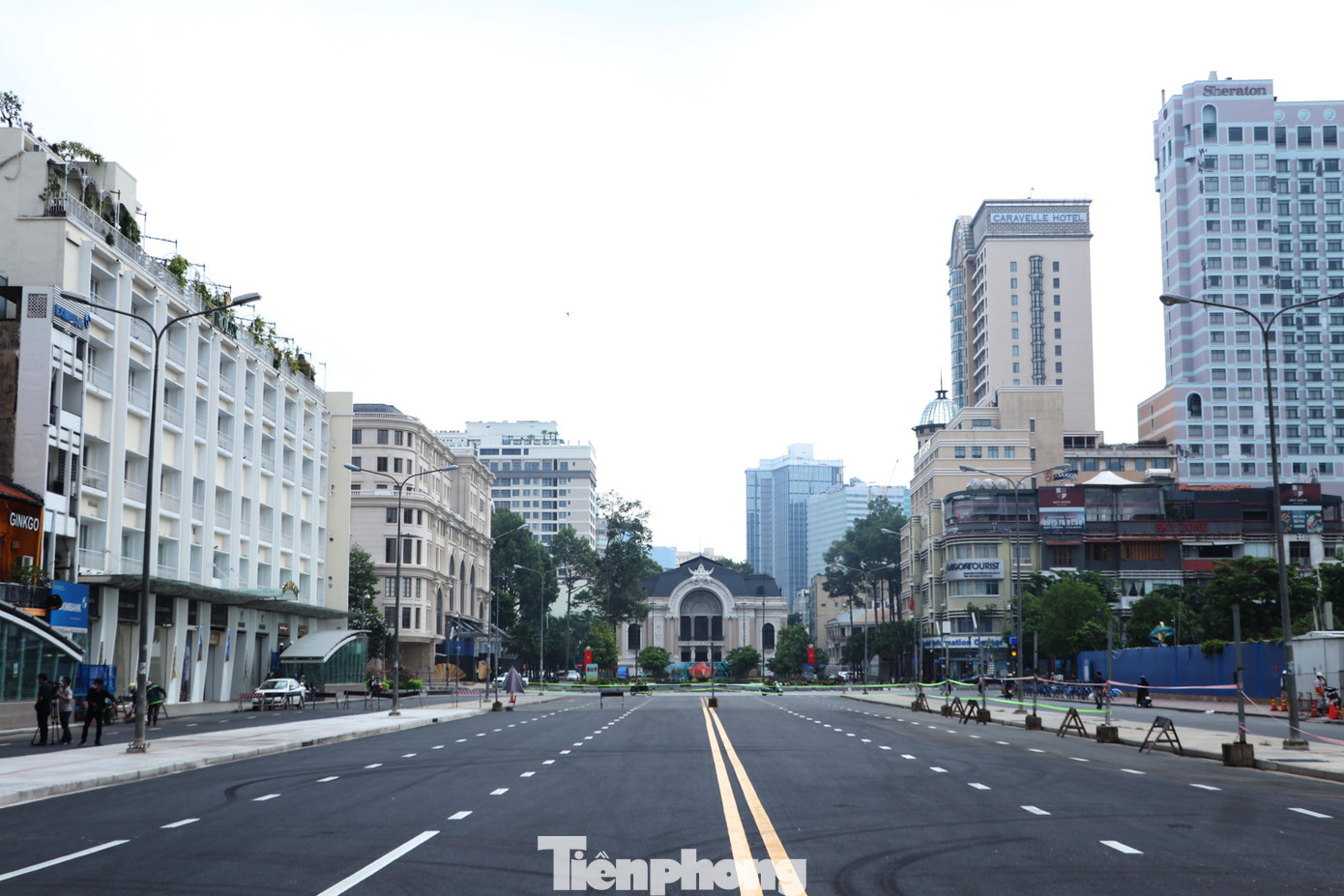 Qua quá trình thi công cho đến nay, gói thầu CP1a đã cơ bản hoàn thành hầu hết các hạng mục kết cấu chính và đạt được hơn 95% tổng khối lượng của gói thầu, đã hoàn thành công tác tháo dỡ rào chắn và tái lập một phần đường Lê Lợi để phục vụ mục đích giao thông và phát triển kinh doanh của người dân sinh sống tại khu vực.